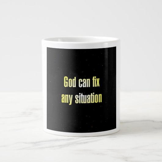 Grande Tasse Citation d'encouragement # 40 (Devant)