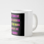 Grande Tasse Citation d'encouragement # 44 (Devant droit)