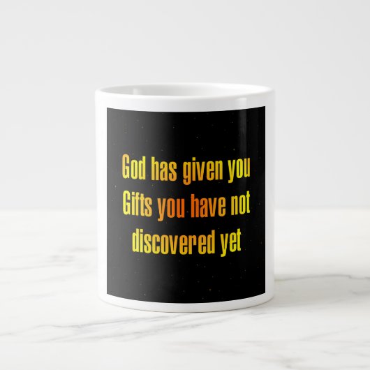 Grande Tasse Citation d'encouragement # 48 (Devant)