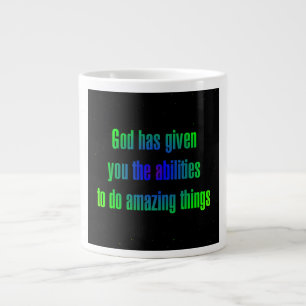 Grande Tasse Citation d'encouragement # 49