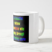 Grande Tasse Citation d'encouragement #7 (Devant droit)