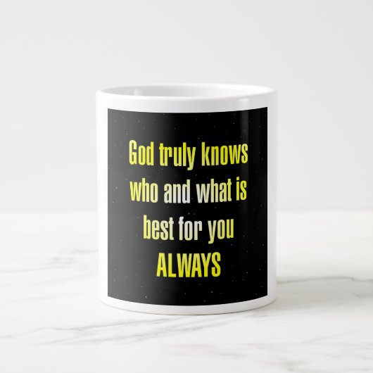 Grande Tasse Citation d'encouragement # 71 (Devant)