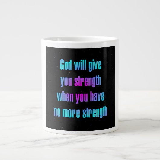 Grande Tasse Citation d'encouragement # 81 (Devant)