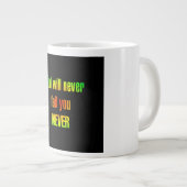 Grande Tasse Citation d'encouragement # 87 (Devant droit)