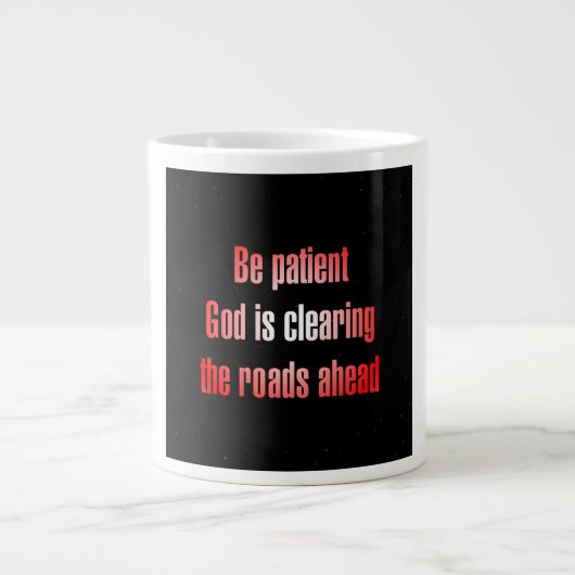 Grande Tasse Citation d'encouragement # 9 (Devant)