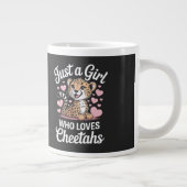 Grande Tasse Citation drôle de guépard (Droite)