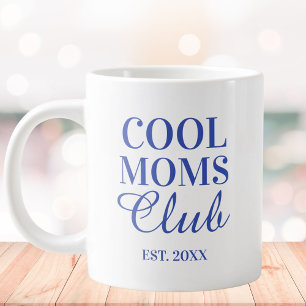 Grande Tasse Citation personnalisée du club des mamans cool pou