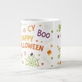 Grande Tasse Citrouille éffrayant et amusant - Motif Halloween  (Devant)