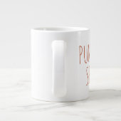 Grande Tasse "Citrouille Spice" Simple Moderne Agritourisme (Dos)