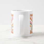 Grande Tasse Citrouilles frais de la ferme rétro (Dos)