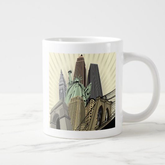 Grande Tasse Cityscape NYC (Droite)
