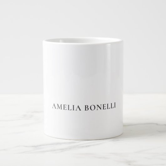 Grande Tasse Classical Minimalist Professional Plain (Devant)