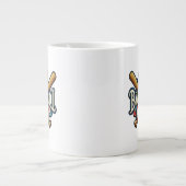 Grande Tasse Classique Baseball Essentials / Stylish Retro Lege (Devant)