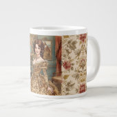 Grande Tasse Classique, Belle Dame, Charme Victorien (Devant droit)