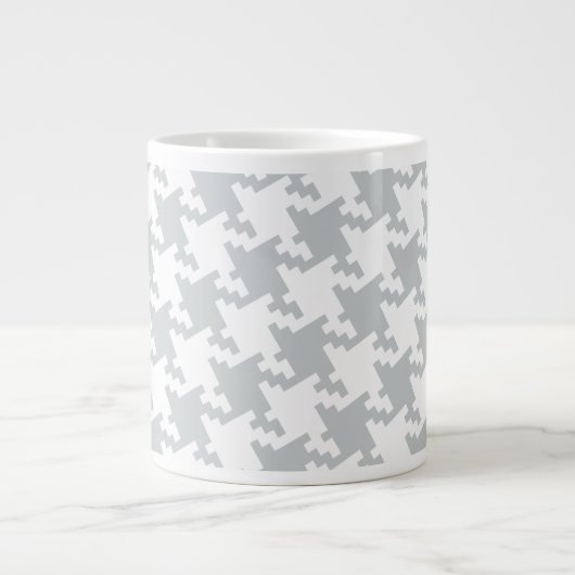 Grande Tasse Cliquez sur Personnaliser pour modifier Gris en co (Devant)