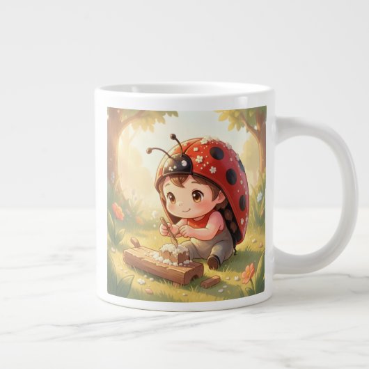 Grande Tasse Coccinelle et le royaume de nectar caché (Droite)