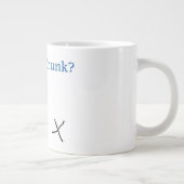 Grande Tasse Cochez les cases SlipperyJoe's Are You Drunk marte (Droite)