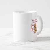 Grande Tasse Cockapoo Kisses Valentine Wishes Dog Lover (Devant droit)