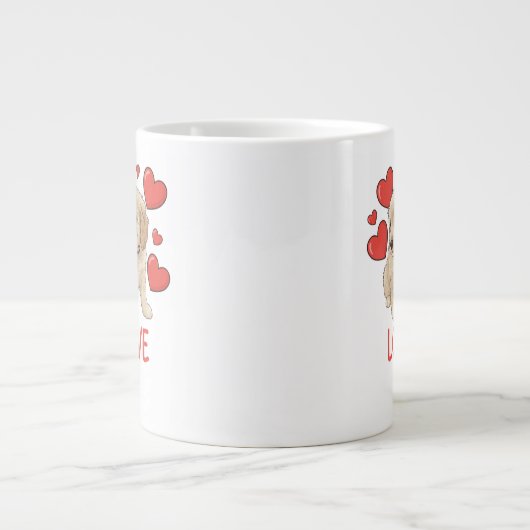 Grande Tasse Cockapoo Love (Devant)