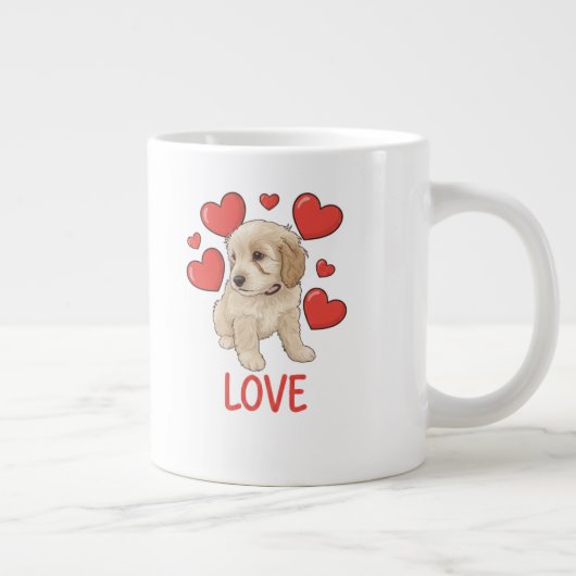 Grande Tasse Cockapoo Love (Droite)