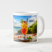 Grande Tasse Cocktail sur la plage (Devant droit)