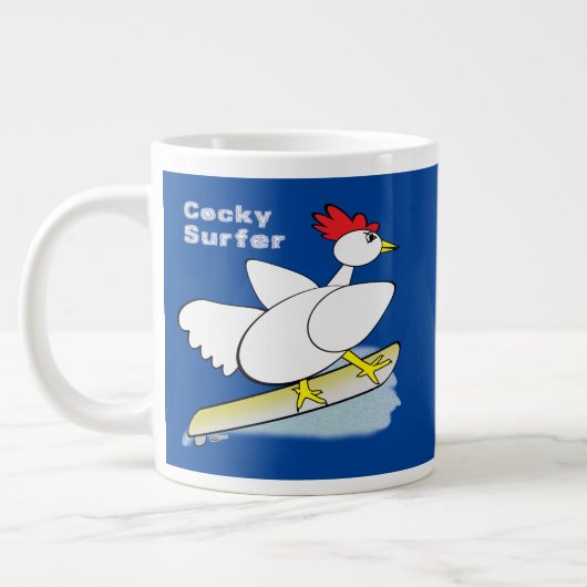 Grande Tasse Cocky Surfer (Gauche)