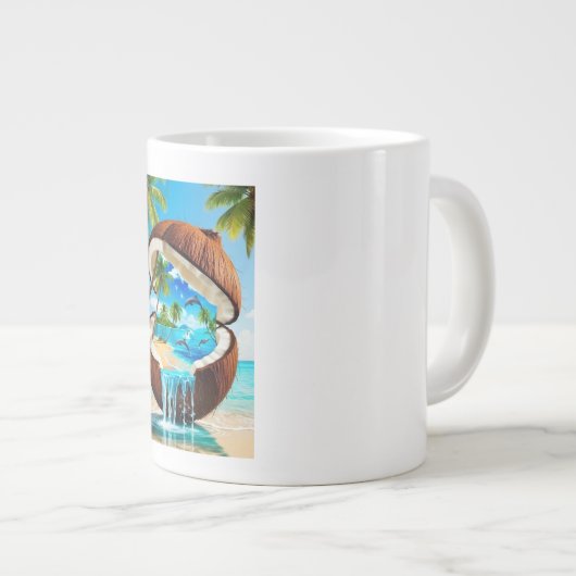 Grande Tasse Coconut sun (Devant droit)