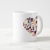 Grande Tasse Coeur cométique (Devant droit)