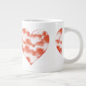 Grande Tasse Coeur marbré (Droite)