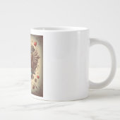 Grande Tasse Coeur Steampunk/Saint-Valentin (Droite)