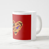 Grande Tasse Coeur Vintage (Devant droit)