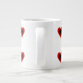 Grande Tasse Coeurs albanais (Dos)