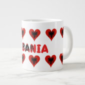 Grande Tasse Coeurs albanais (Devant droit)