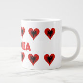Grande Tasse Coeurs albanais (Droite)