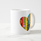 Grande Tasse Cœurs Unis (Devant droit)