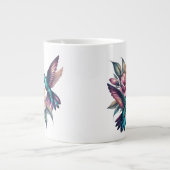 Grande Tasse Colibri et fleur (Devant)