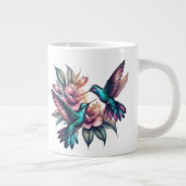 Grande Tasse Colibri et fleur (Droite)