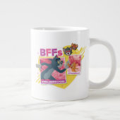 Grande Tasse Collage des photos de Tom & Jerry BFF (Droite)