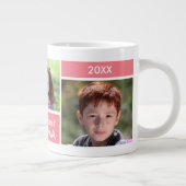 Grande Tasse Collage photo de la meilleure grand-mère du monde (Droite)