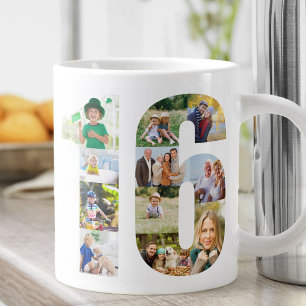 Grande Tasse Collage photo numéro 16 - 16e anniversaire