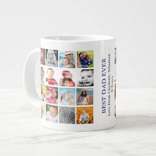 Grande Tasse Collage photo personnalisé