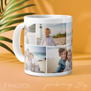 Grande Tasse Collage photo simple 7 - Grille moderne minimale