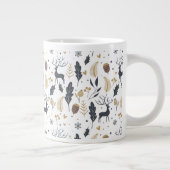 Grande Tasse Collection de voeux de Noël pour les cerfs et les (Droite)