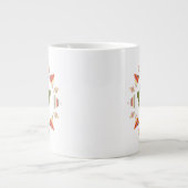 Grande Tasse Collection Llamarama | Cercle de cactus (Devant)