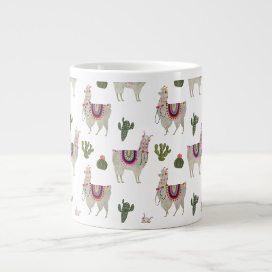 Grande Tasse Collection Llamarama | Cute Llamas (Devant)