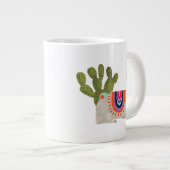 Grande Tasse Collection Llamarama | Llamas souriantes (Devant droit)