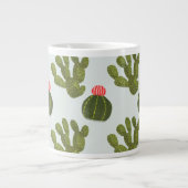 Grande Tasse Collection Llamarama | Motif Cactus mignon (Devant)