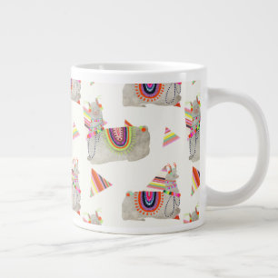 Grande Tasse Collection Llamarama Motif II