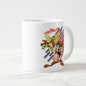 Grande Tasse Coloful "Tantrum" TAZ™ (Devant droit)