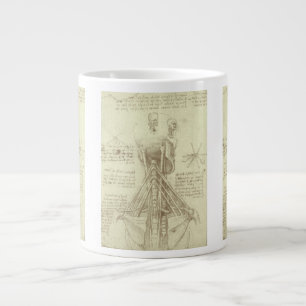 Grande Tasse Colonne vertébrale de l'anatomie humaine de Léonar